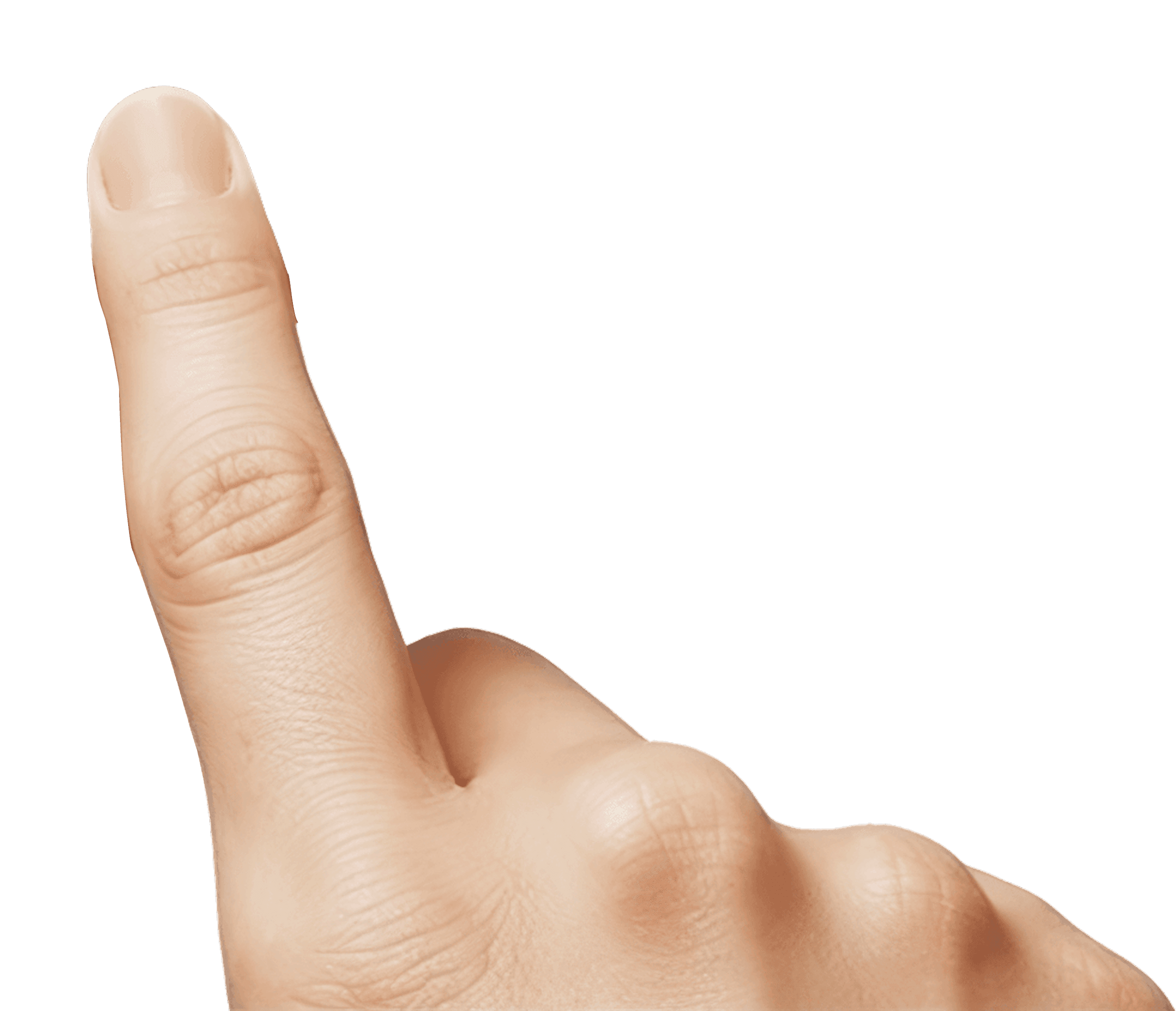 Hand front with phone